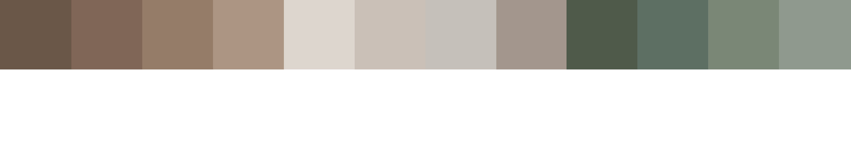 Terrae colour palette