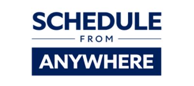 Schedule from anywhere.