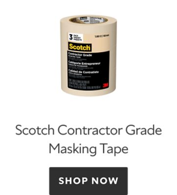 Scotch Contractor Grade Masking Tape, shop now.