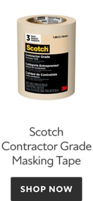 Scotch Contractor Grade Masking Tape, shop now.