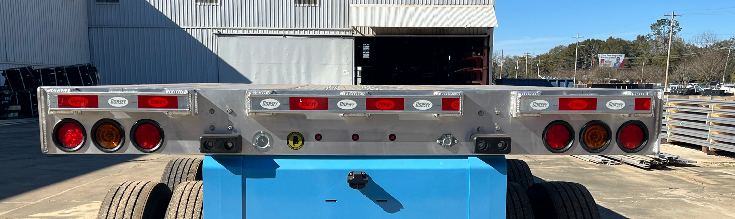 Dorsey Trailer with coating applied