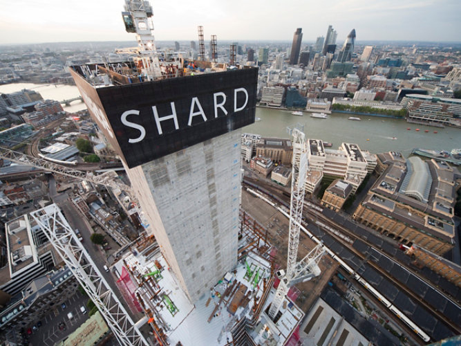 The Shard im Bau
