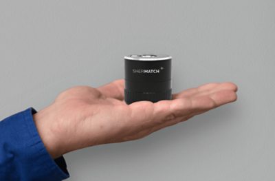 Person holding Sherwin-Williams SherMatch+®