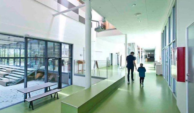 green-flooring-school-education-university