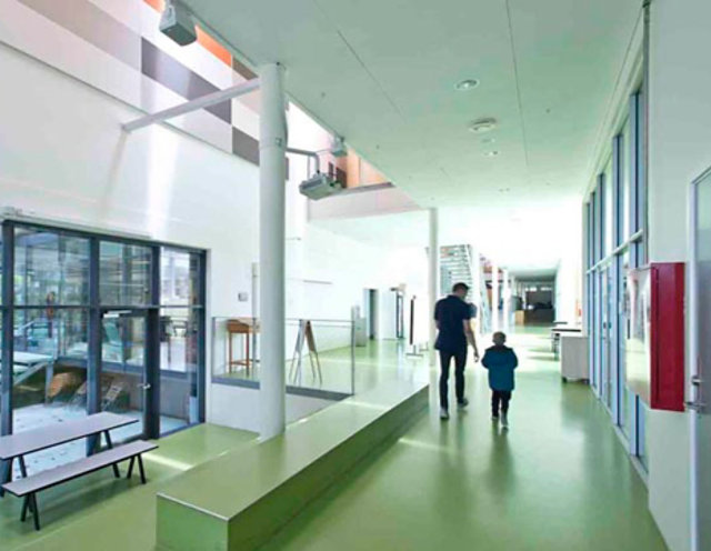 green-flooring-school-education-university