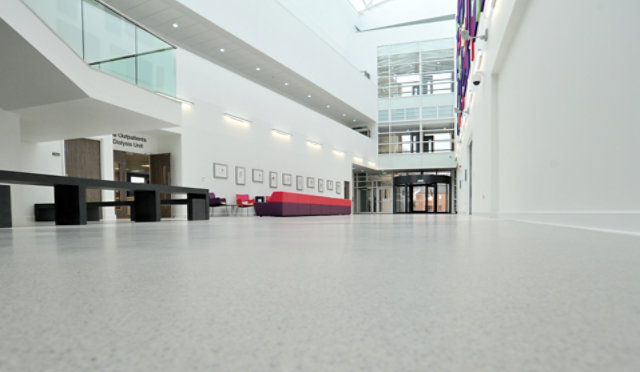 Resinous Floor in Hospital