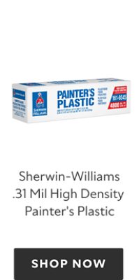 Sherwin-Williams .31 Mil High Density Painters Plastic. Shop now.