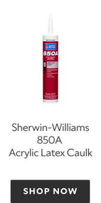 Tube of Sherwin-Williams 850A Acrylic Latex Caulk. Shop now.