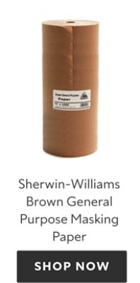 Sherwin Williams Brown General Purpose Masking Paper, shop now.