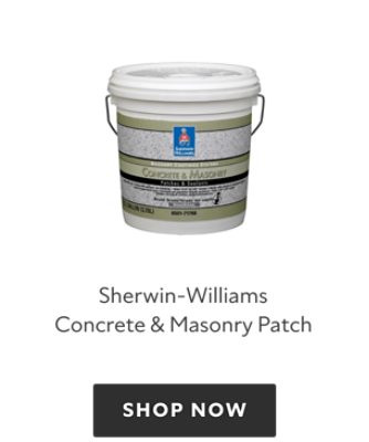 Sherwin-Williams Concrete & Masonry Patch. Shop now.