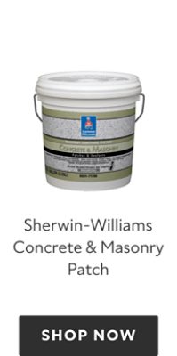 Sherwin-Williams Concrete & Masonry Patch. Shop now.