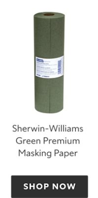 Sherwin Williams Green Premium Masking Paper, shop now.