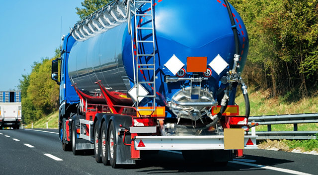 Semi truck and trailer