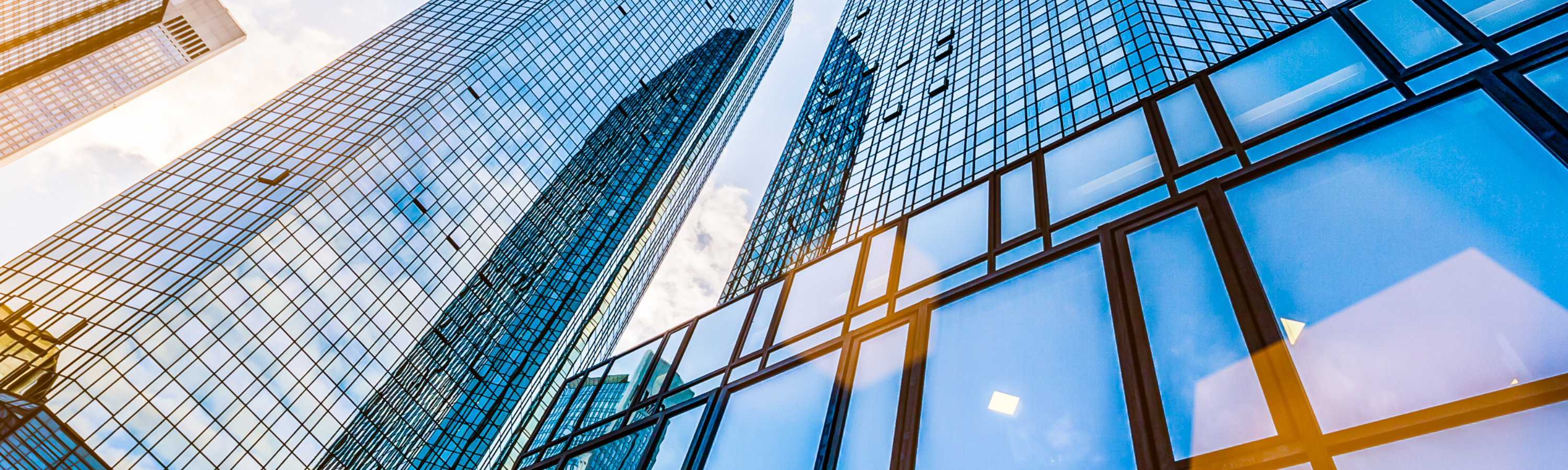 Gratte-ciel avec produits de construction architecturale