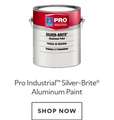 Pro Industrial™ Silver-Brite Aluminum Paint. Shop now.
