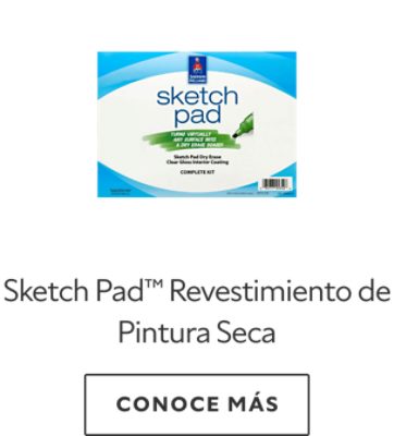 Sketch Pad™ Revestimiento de Pintura Seca.