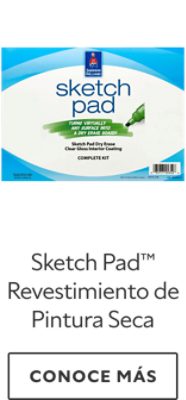 Sketch Pad™ Revestimiento de Pintura Seca.