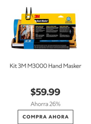 Kit 3M M3000 Hand Masker. $59.99. Ahorra 26%. Compra ahora.