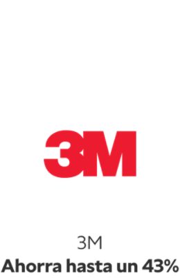 3M. Ahorra hasta un 43%.
