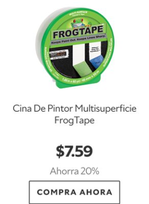 Cina De Pintor Multisuperficie FrogTape. $7.59. Ahorra 20%. Compra ahora.
