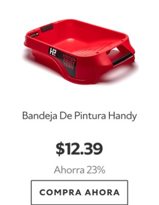 Bandeja De Pintura Handy. $12.39. Ahorra 23%. Compra ahora.