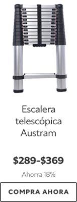 Escalera telescópica Austram. $289-$369. Ahorra 18%. Compra ahora.