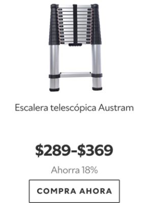 Escalera telescópica Austram. $289-$369. Ahorra 18%. Compra ahora.