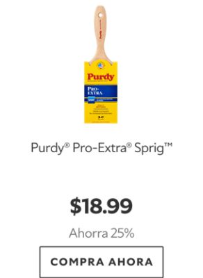 Purdy Pro-Extra Sprig. $18.99. Ahorra 25%. Compra ahora.