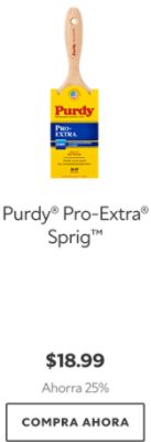 Purdy Pro-Extra Sprig. $18.99. Ahorra 25%. Compra ahora.