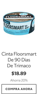 Cinta Floorsmart De 90 Dias De Trimaco. $18.89. Ahorra 20%. Compra ahora.