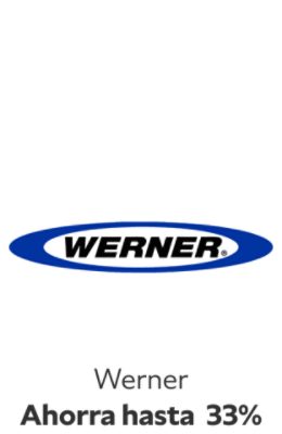 Werner Ahorra hasta 33%