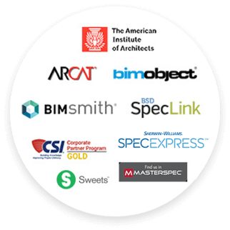 Specification sites logos.