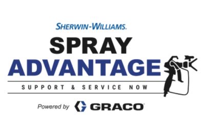 Sherwin-Williams Spray Advantage. Support and service now. Powered by Graco.