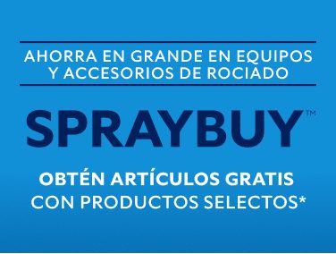 Ahorra en grande en equipos y accesorios de rociado. SprayBuy. Obtén artículos gratis con productos selectos.