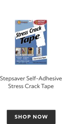Stepsaver Self-Adhesive Stress Crack Tape. Shop now.