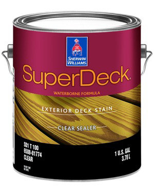 Superdeck Exterior Waterborne Clear Sealer