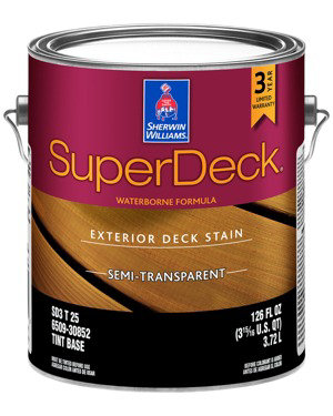 Superdeck Exterior Waterborne Solid Color Stain 