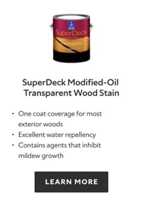 Decapante para madera - SUPERDECK® - Sherwin-Williams