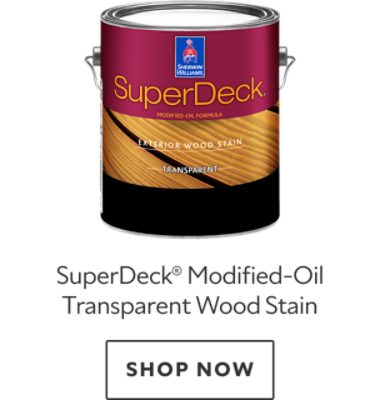 SuperDeck Modified-Oil Transparent Wood Stain. Shop now.