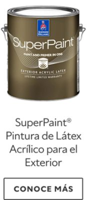 SuperPaint® Pintura de Látex Acrílico para el exterior.