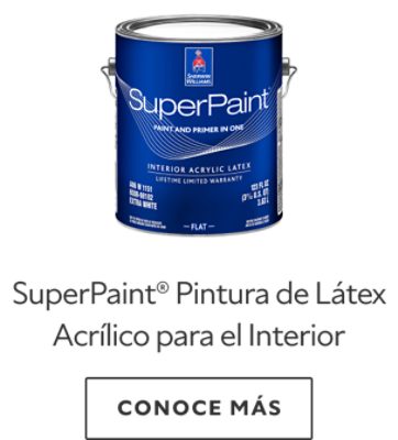 SuperPaint® Pintura de Látex Acrílico para el Interior