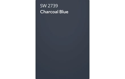 Charcoal Blue SW 2739, Blue Paint Colors
