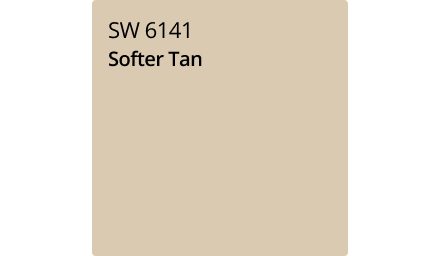 Sherwin Williams Softer Tan Paint SW 6141