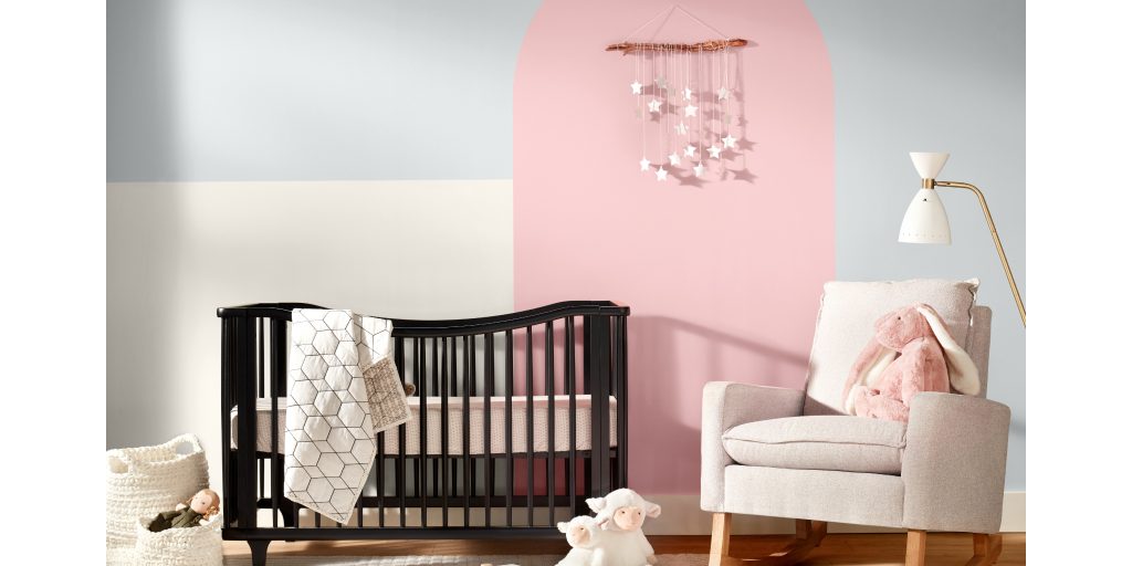 Baby girl store nursery paint colors