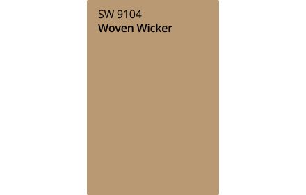 Woven Wicker SW 9104 | Orange Paint Colors | Sherwin-Williams