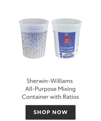 Sherwin-Williams All-Purpose Mixing Container with Ratios. Shop now.