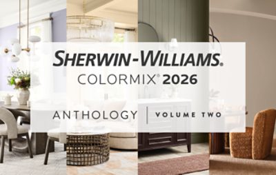 Sherwin-Williams Colormix 2026. Anthology Volume Two.