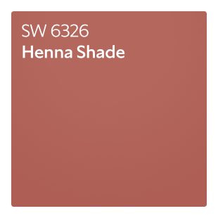 SW 6326 Henna Shade.