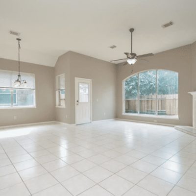 Open room painted in Balanced Beige SW 7037 by @dennis.