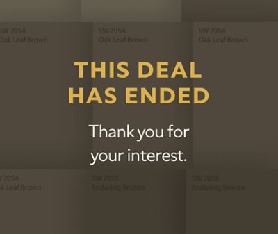 This deal has ended. Thank you for your interest.